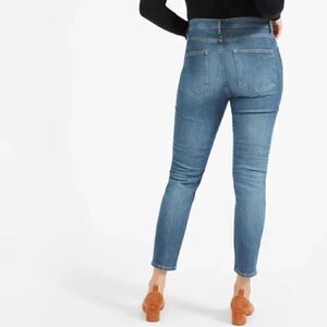 Everlane Ankle Skinny Jeans Size 27 Wasit Mid Blue Denim 98% Cotton 2% Elastane